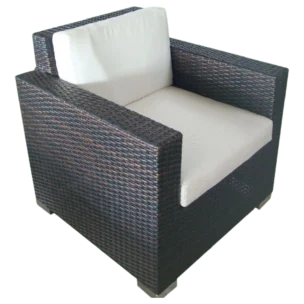 ALUMINIUM WICKER 1 Seated SOFA - Armchair74X74X72