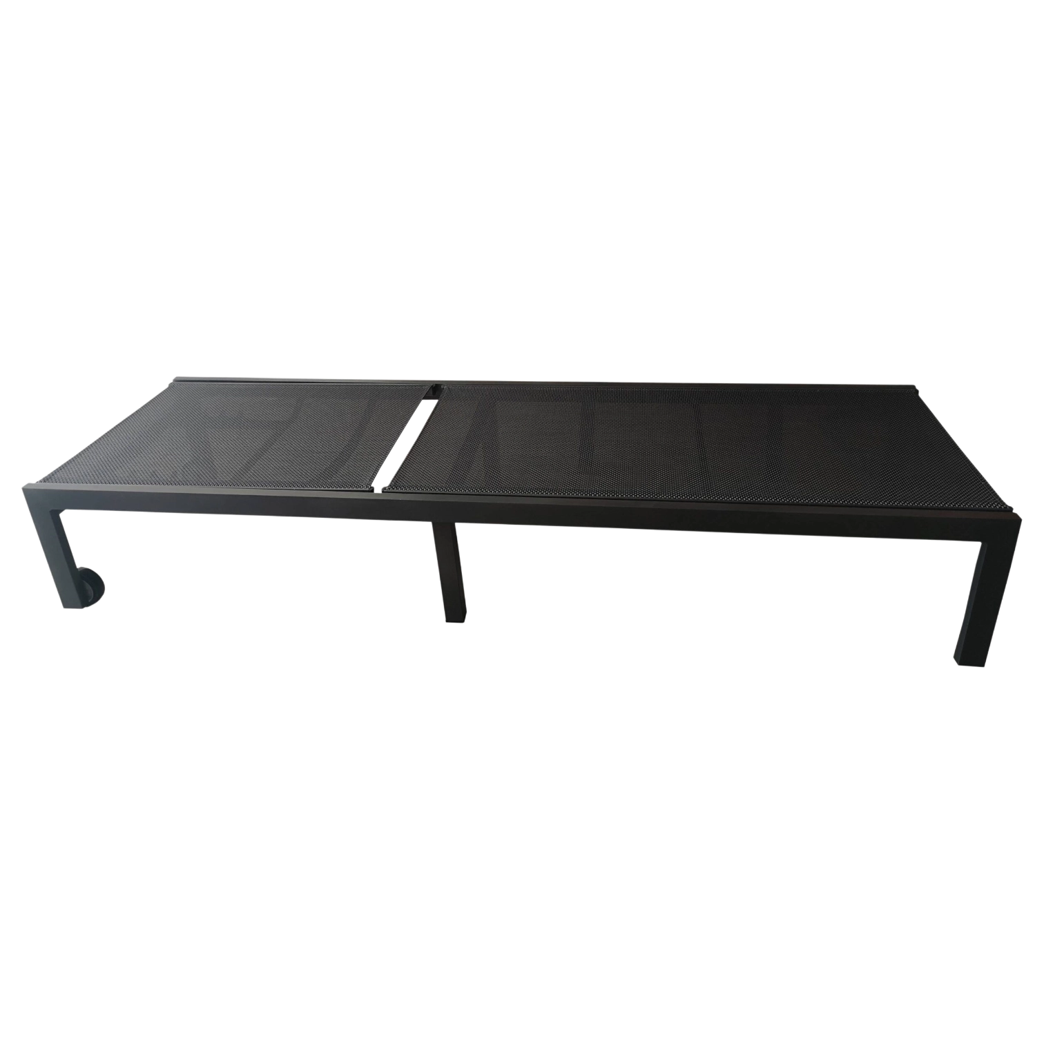 1196037058_1945-PUERTO-scaled Sunbed— Aluminum, Polyester — 195(L) x 65(D) x 34(H) cm Black