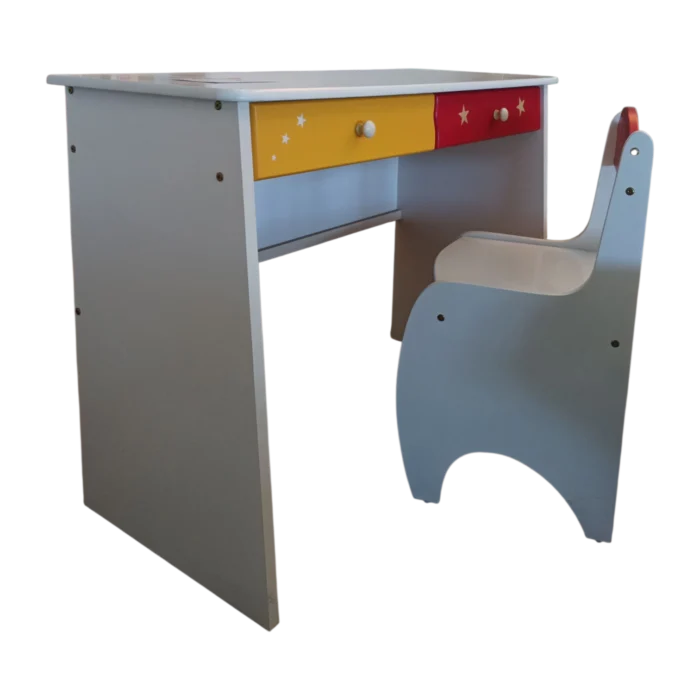 WONDERLAND STUDY TABLE & CHAIR 106x45.5x77cm for kids (boys and girls) bedroom