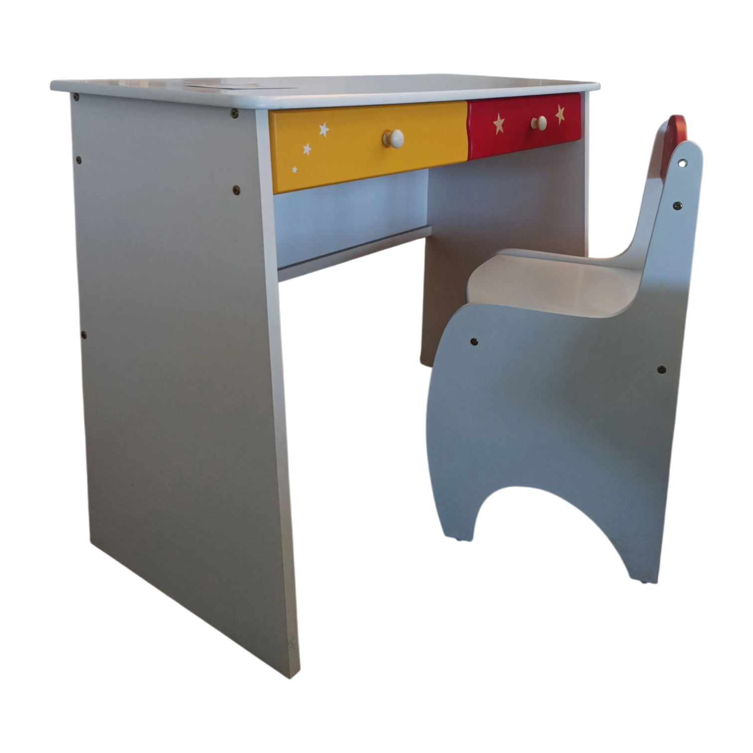 12018040045_KD-WONDERLANDSTY-1 WONDERLAND STUDY TABLE & CHAIR 106x45.5x77cm for kids (boys and girls) bedroom