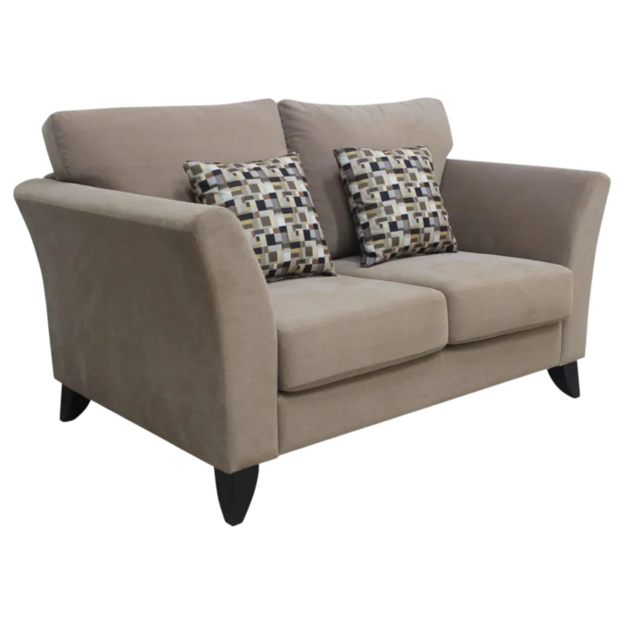 Prague 2seat Sofa — Fabric - Beige - W151xD92xH90cm