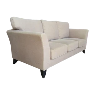 Prague 3 seat Sofa — Fabric - Beige - Prague 2seat Sofa — Fabric - Beige - W151xD92xH90cm