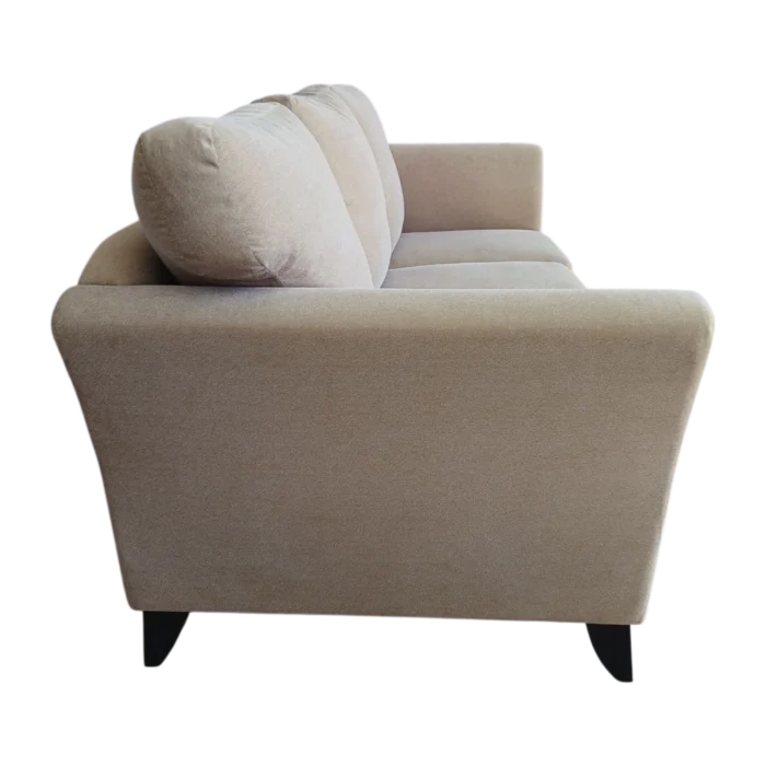 Prague 3 seat Sofa — Fabric - Beige - Prague 2seat Sofa — Fabric - Beige - W151xD92xH90cm