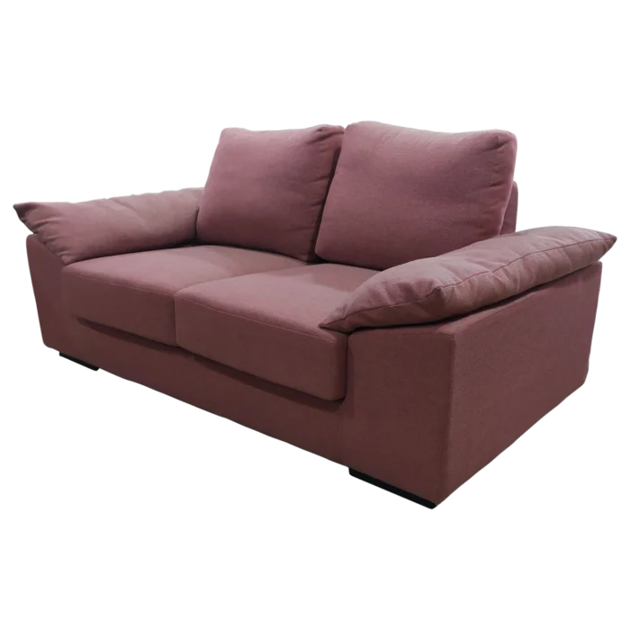 Kansas 2 seat Sofa — Fabric — Red - W174xD94.5xH87.5cm