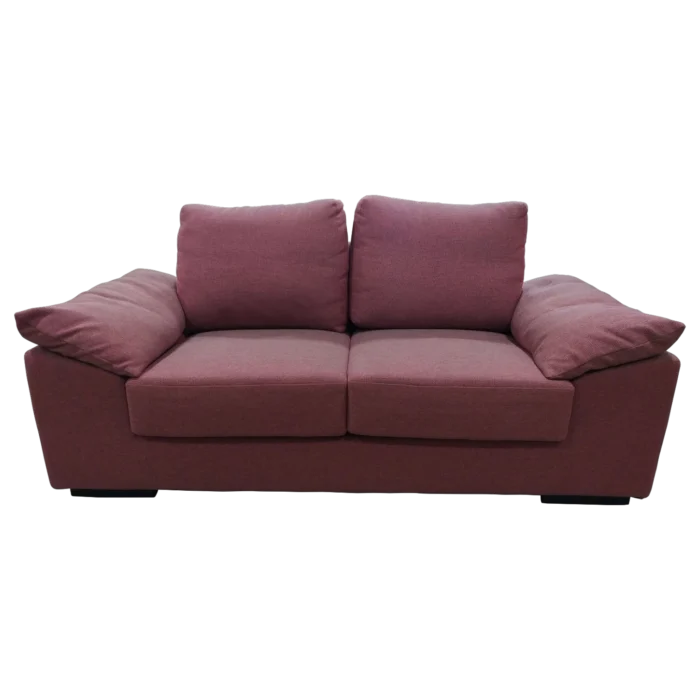 Kansas 2 seat Sofa — Fabric — Red - W174xD94.5xH87.5cm