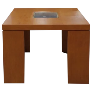 LAMP TABLE - side table60x60x45cm With GLASS