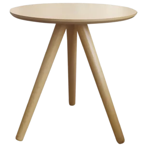 Bella 2 Side Table — Wood — maple - Ø50 x H54cm