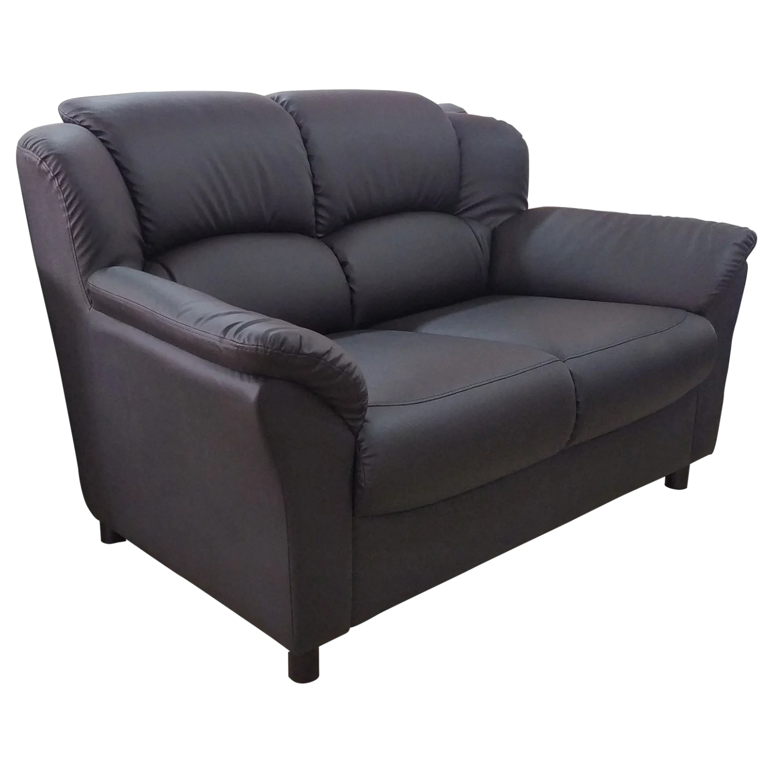 12036041134_DN11-2st-1 Nevada 2 Armchair — Leather —Black— 137(L) x 89(D) x 85(H) cm