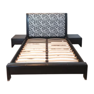 DOUBLE BED 5" WITH 2 NIGHT STAND BBT-6074 217x160cm + 2 nightstan 51x46cm bedroom