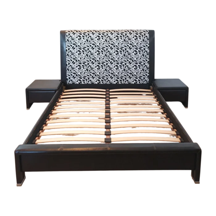 DOUBLE BED 5" WITH 2 NIGHT STAND BBT-6074 217x160cm + 2 nightstan 51x46cm bedroom