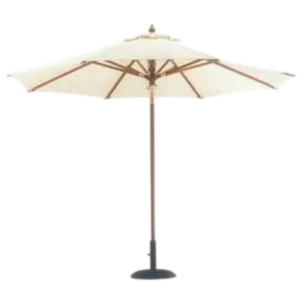 Round WOODEN UMBRELLA 3.0M