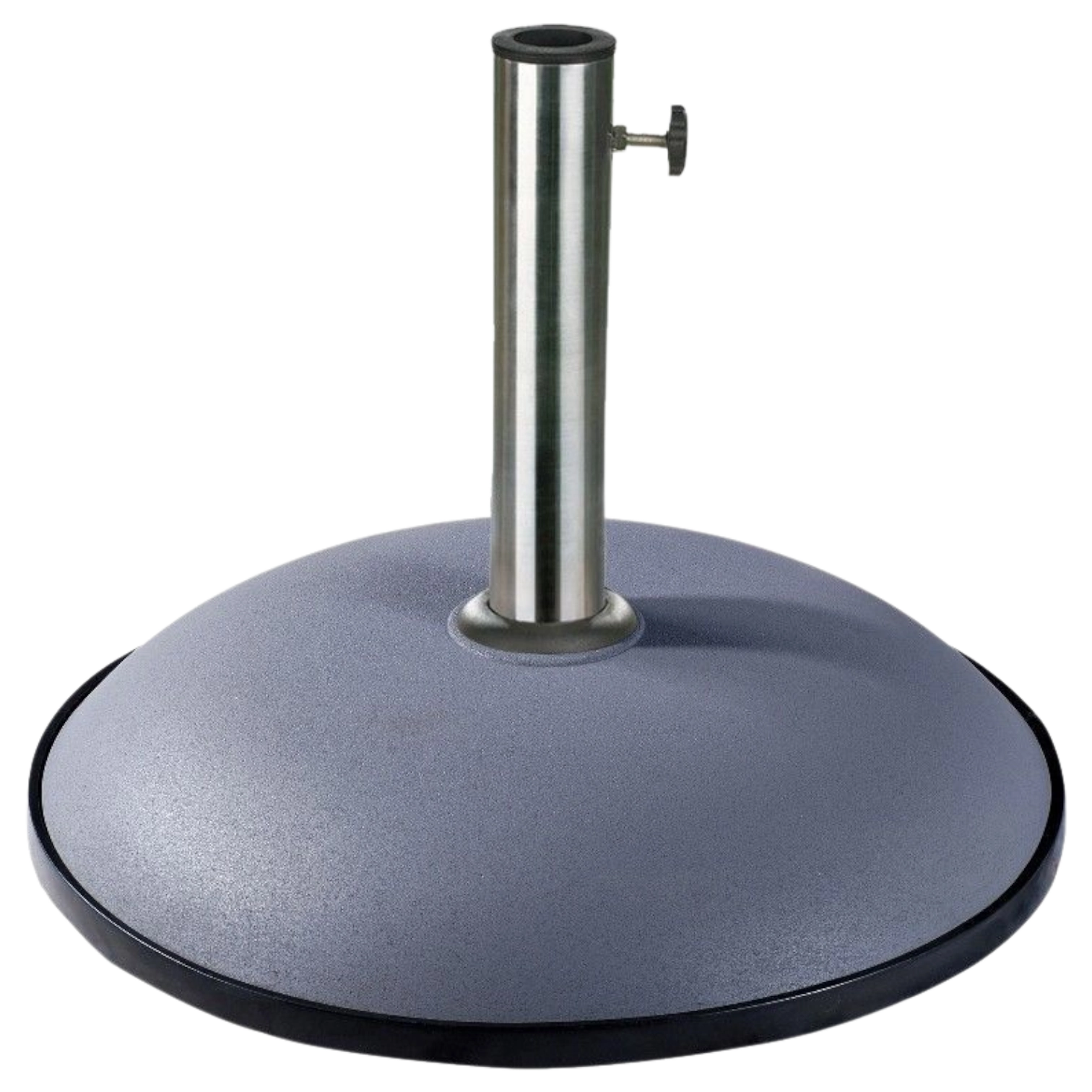 1210037010_1546-MAILI Round Umbrella Base - 35kg ø58 - STAINLESS STEEL TUBE