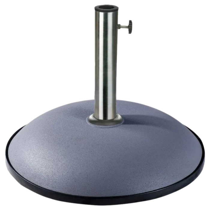 Round Umbrella Base - 50kg ø58 - STAINLESS STEEL TUBE