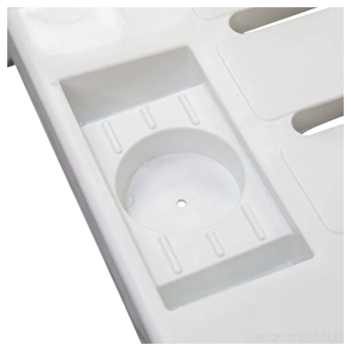 MASTER PLASTIC SUNBED 188X63X47 WHITE