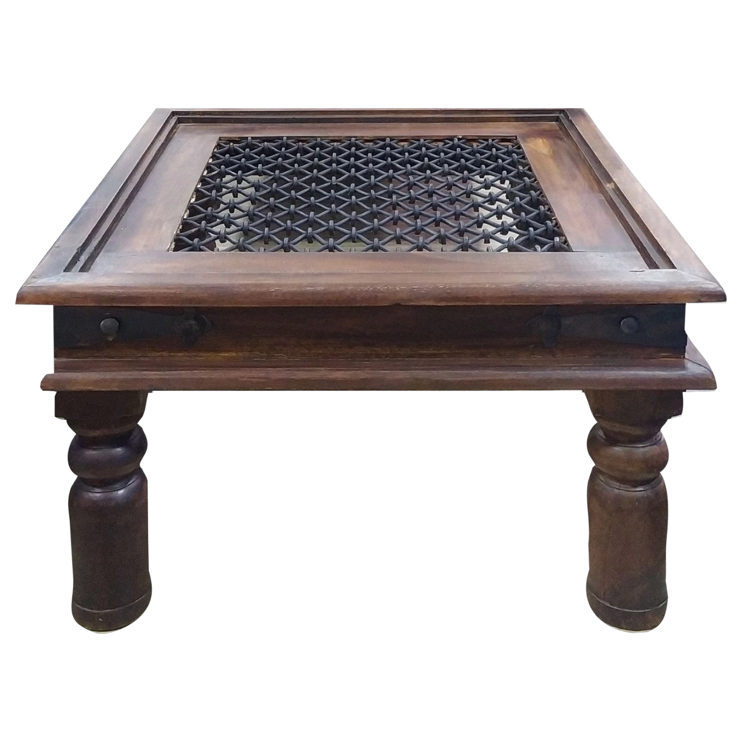 12171005002_X-GRILL-60 COFFEE TABLE X-GRILL 60X60X40 GS-X/GR60
