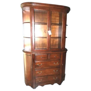 Wood CABINET WITH 2DOORS & 5DRAWERS 109(L) x 37(D) x 186(H) cm
