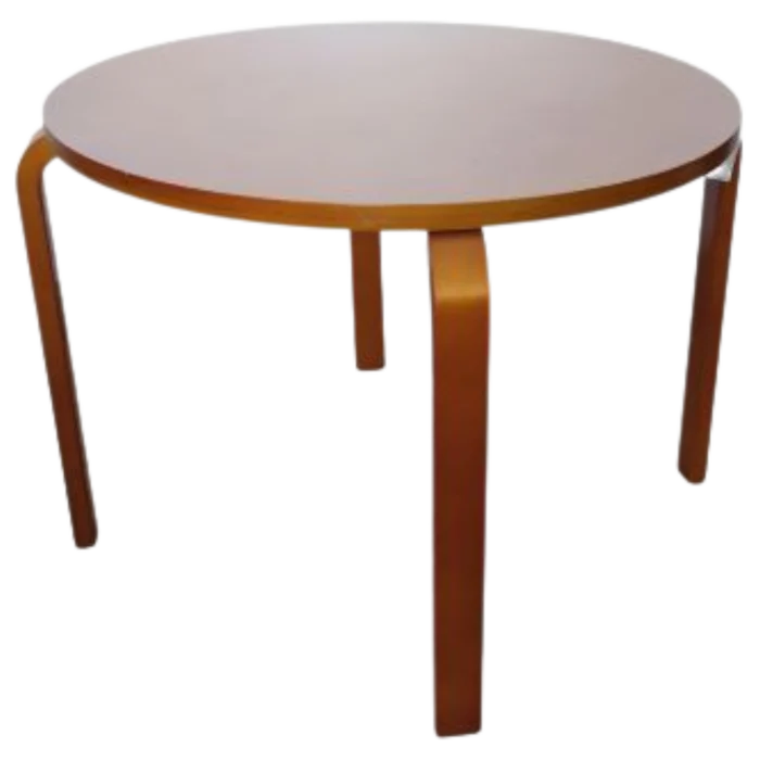 WOODEN COFFEE TABLE CHILE DIA50xH45cm
