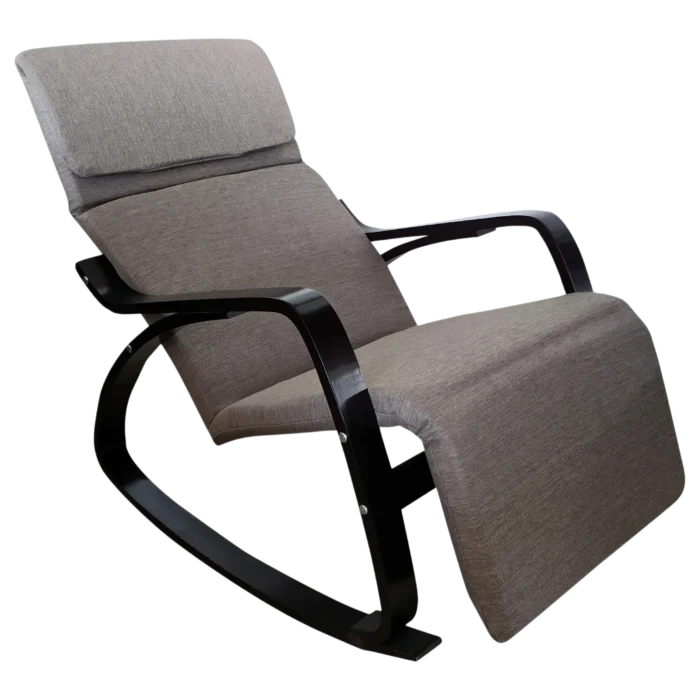 WOODEN ROCKING CHAIR 66x104xH90cm