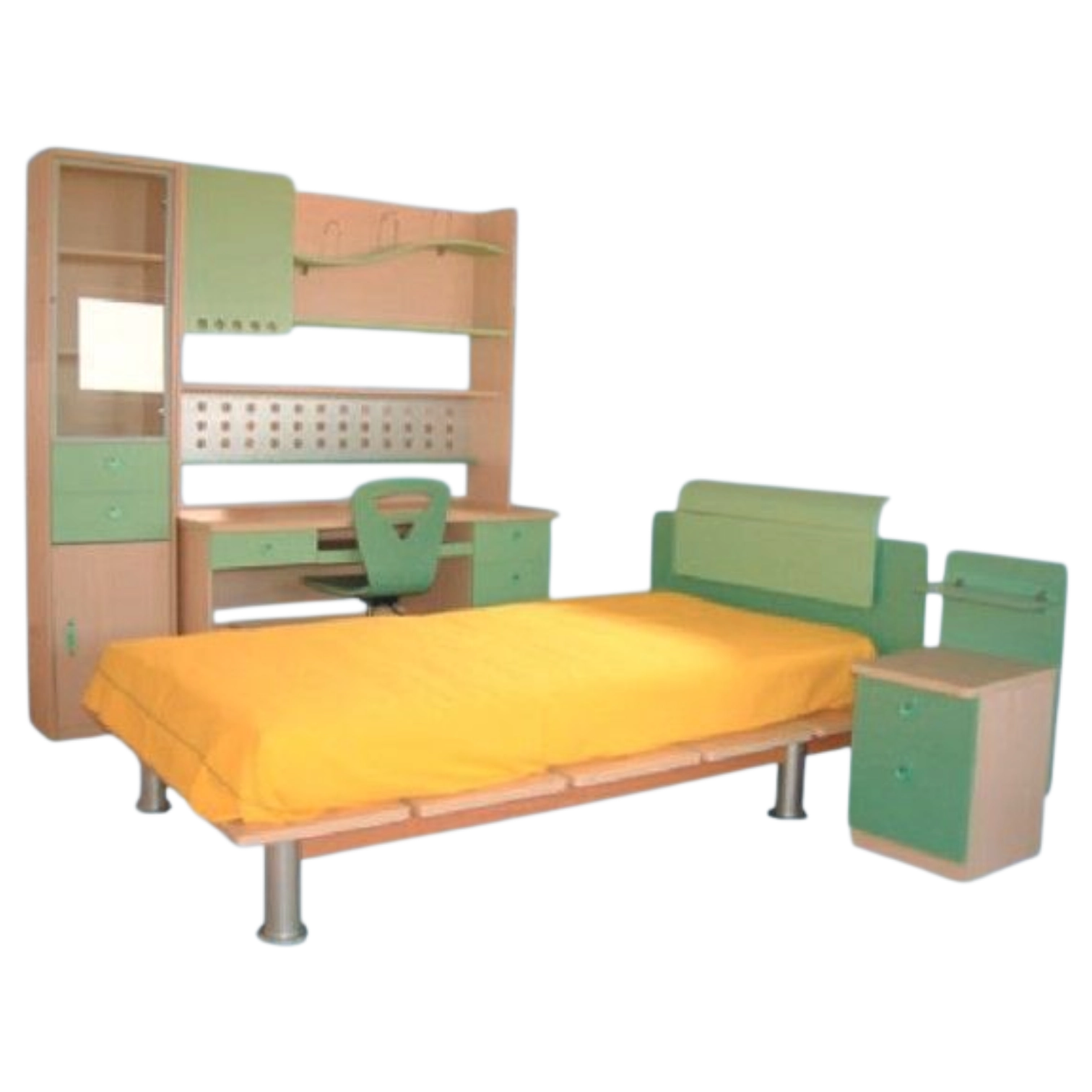 12185040006_821-PETER-PAN-BED BOY SINGLE BED 202x120x29/88cm
