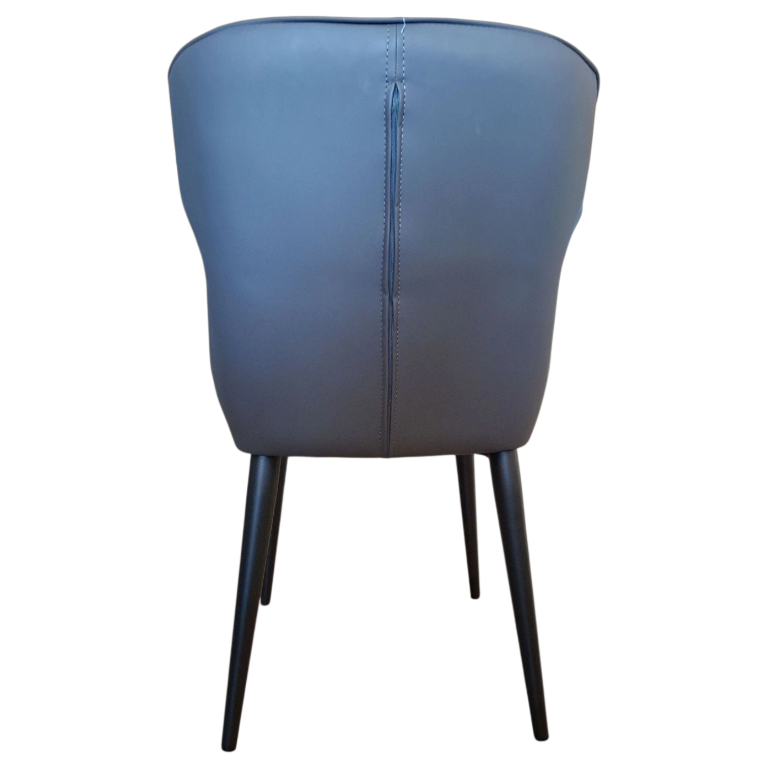 12193039037_RF-731DC-4-Sand-Grey Dining Chair – ROUEN – Side View – Sand-Grey Upholstery, 58x50x80 cm