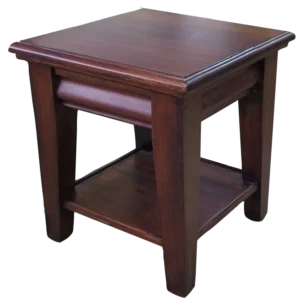 JAMES END TABLE - Night Stand - side table - coffee table 40X40X50