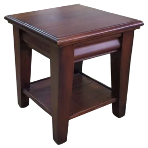 JAMES END TABLE - Night Stand - side table - coffee table 40X40X50