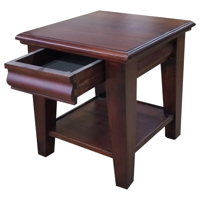 JAMES END TABLE - Night Stand - side table - coffee table 40X40X50