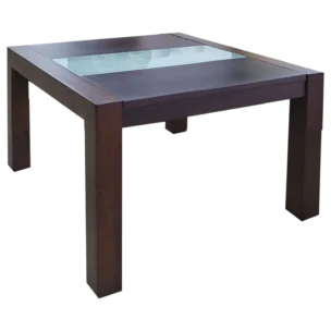 Coffee Table - Solide Wood - Anthracite - 90X90X45