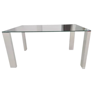 DINING TABLE GLOSSY LEGS 150x90xH76cm
