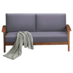 BODEN 3st Sofa — Oak, Solid Wood, Wood — Brown, Oak — 175(L) x 86(D) x 89(H) cm