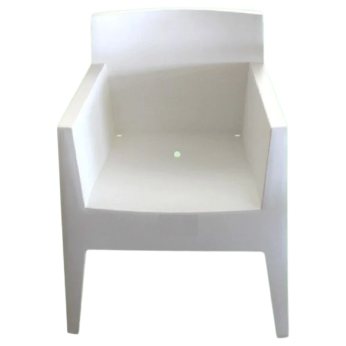 Plastic Arm Chair - Loungh Chair 55(L) x 62(D) x 77(H) cm