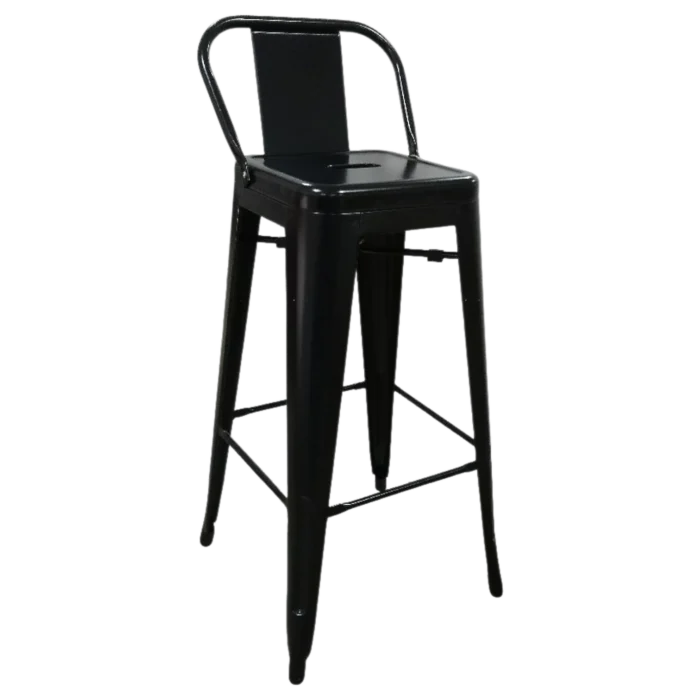 METAL BAR STOOL 49x49xH126cm