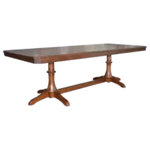 DINING TABLE DOUBLE PEDESTAL 243X100X75