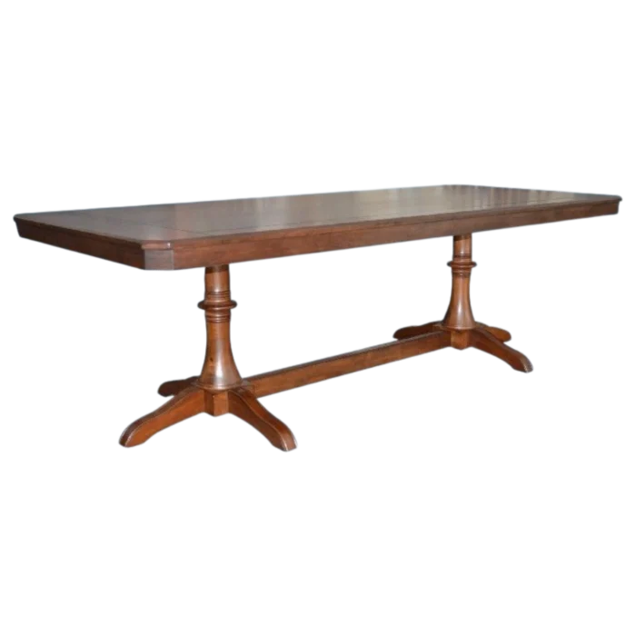DINING TABLE DOUBLE PEDESTAL 243X100X75
