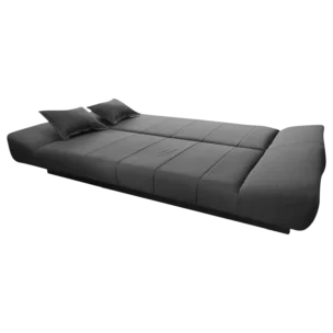 Sofabed — Tiko — Microfibre — Grey - 204x90/120xH93cm