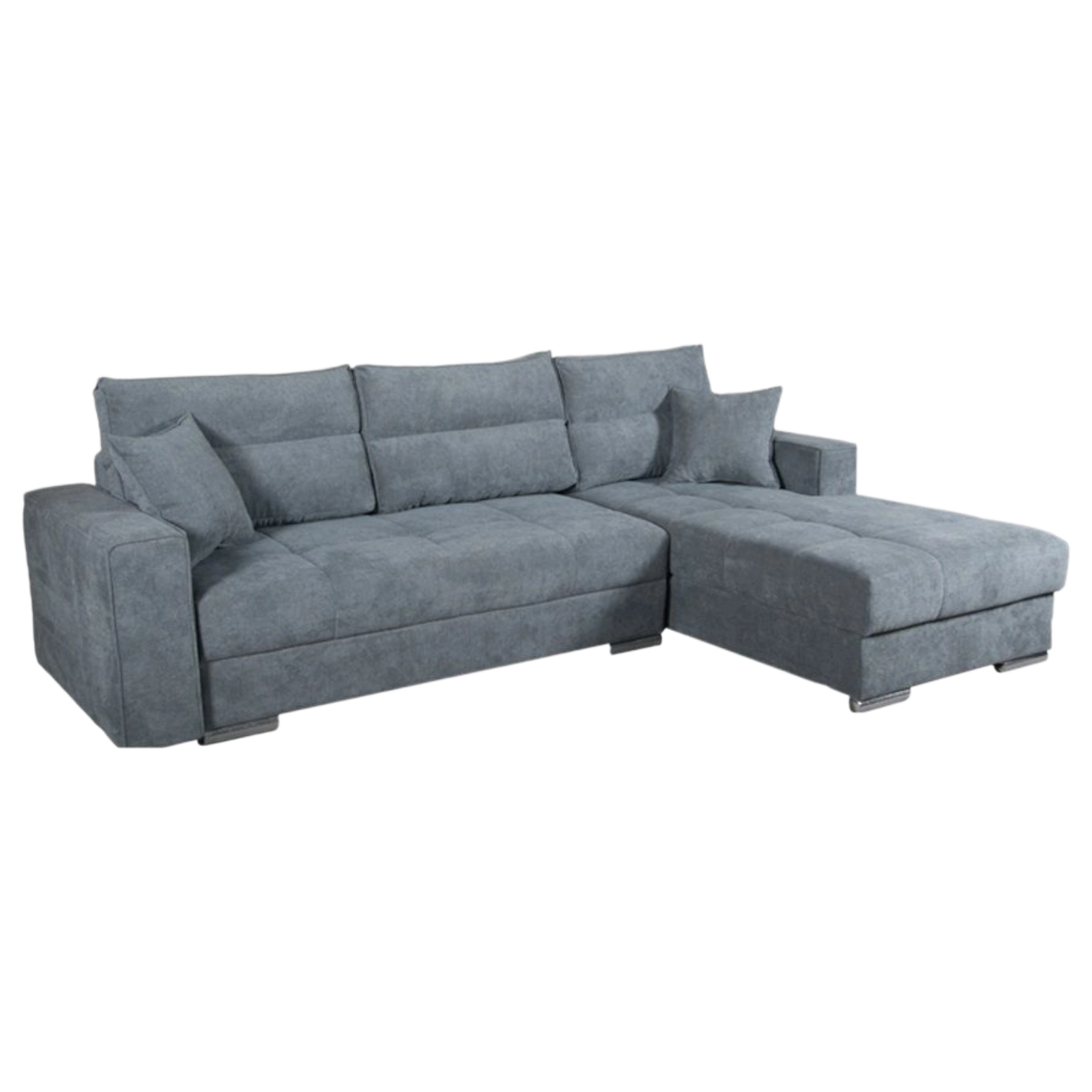 12283041018_2495-ARCTIC-L Arctic Corner Sofa — Fabric - Grey - L270xD190xH88cm