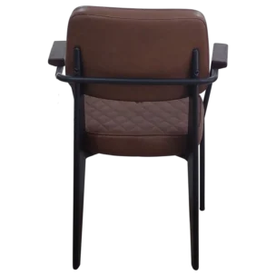 METAL ARMCHAIR WITH PU
