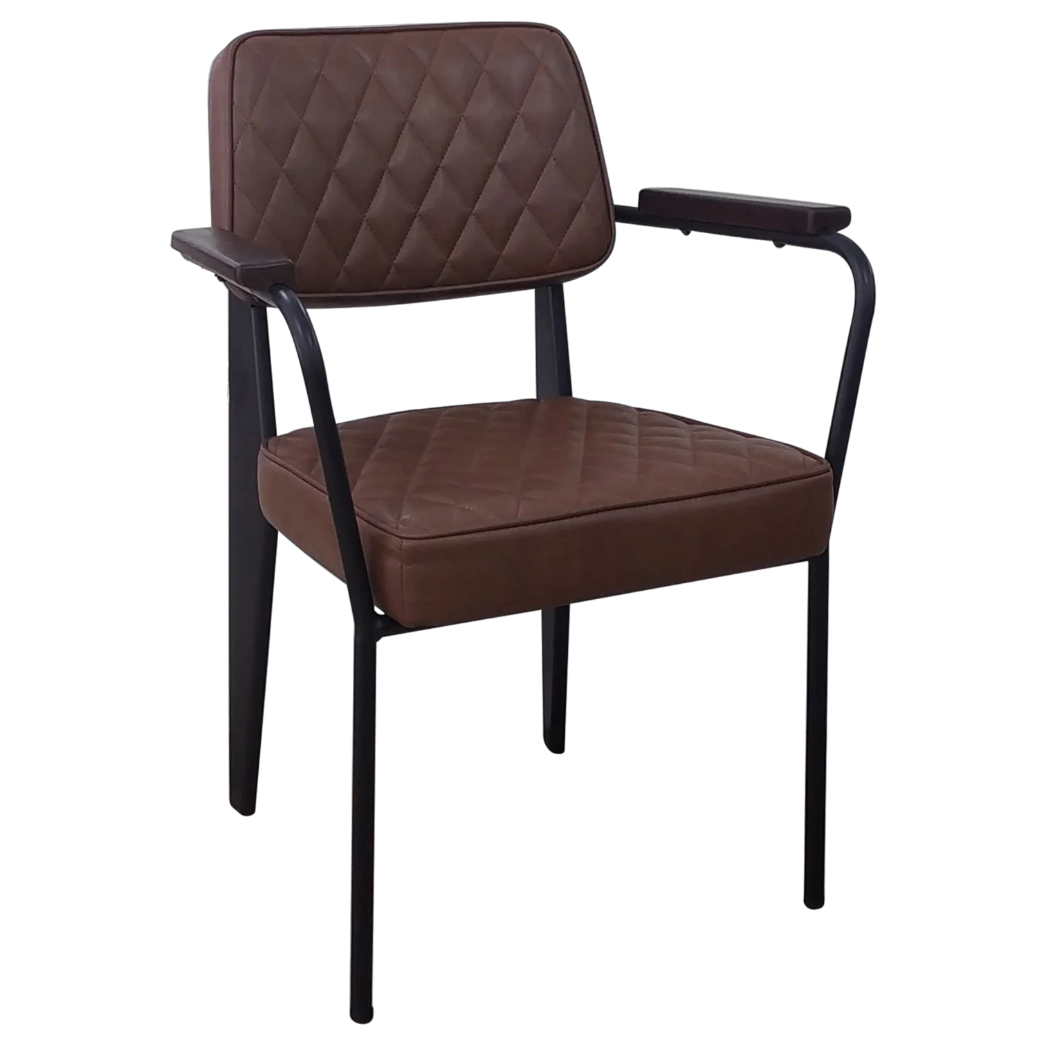 12309039013_AM-91-527F-3 METAL ARMCHAIR WITH PU