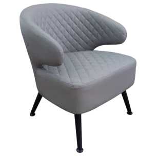 Living Room - Am-90-434 Armchair — Leather — Grey