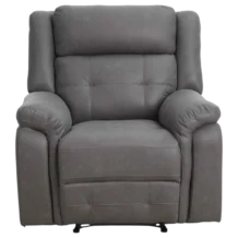 1 Seat Sofa– Thorn 1 – Dark Grey MICROFIBER Upholstery –W99*D95*H102CM