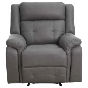 1 Seat Sofa– Thorn 1 – Dark Grey MICROFIBER Upholstery –W99*D95*H102CM