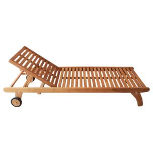 SANIA TEAK SUNBED 198x65x33cm
