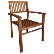 OutDoor Chair - Teak - Danao - 57x54xH90cm