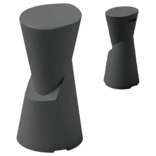 DOT BarStool - Anthracite - Plastic