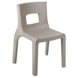 OutDoor EOS Chair — Plastic — Beige —L57xD51xH80/46cm