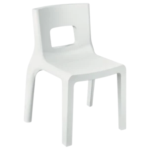 OutDoor EOS Chair — Plastic — White —L57xD51xH80/46cm
