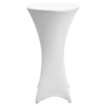Catering cloth Table- White