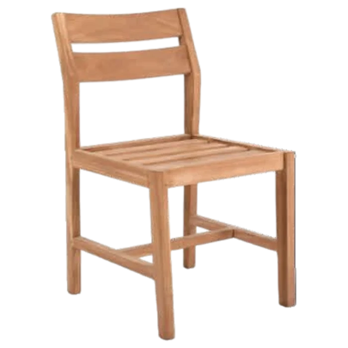 Out Door Dining Chair - Jasmine - Teak,Wood - W46xD58xH85cm