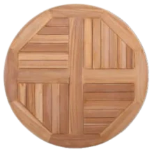 OutDoor Round Table Top -Bistro- Wood Teak - 60Dia