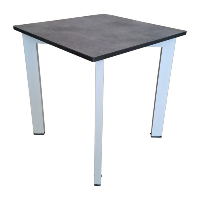 ALUMINIUM SIDE TABLE 40x40xH50cm